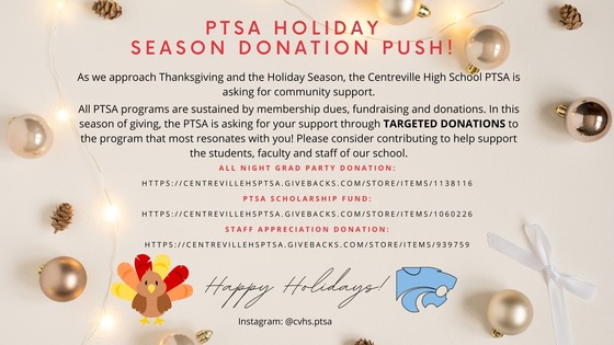 PTSA Donations