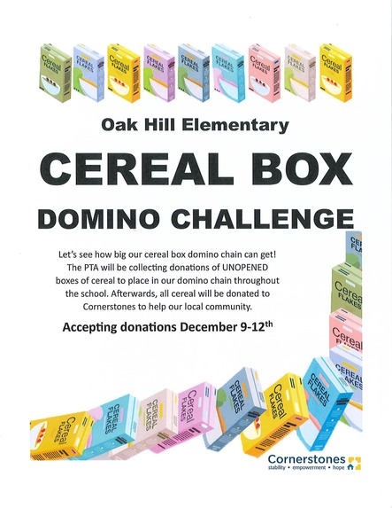 Cereal Box Domino flyer