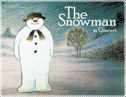 the snowman postcard