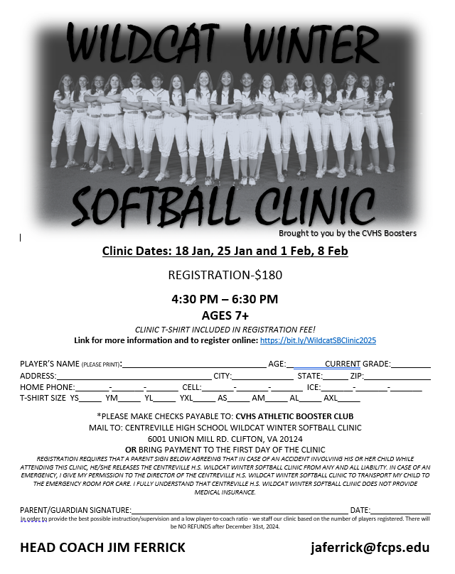 Softball clinic 