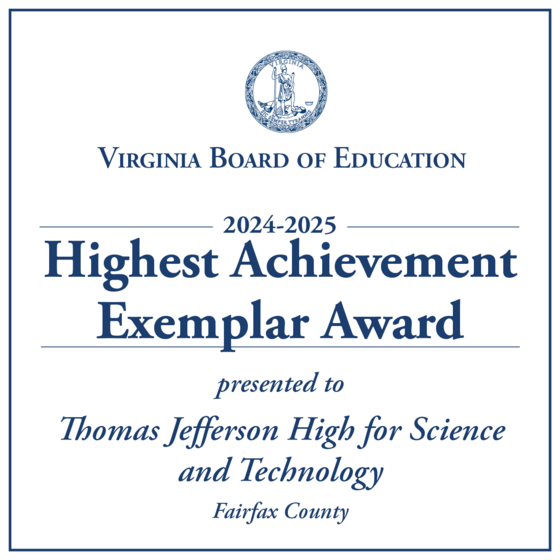 2024-25 Virginia Board of Education Exemplar Award banner