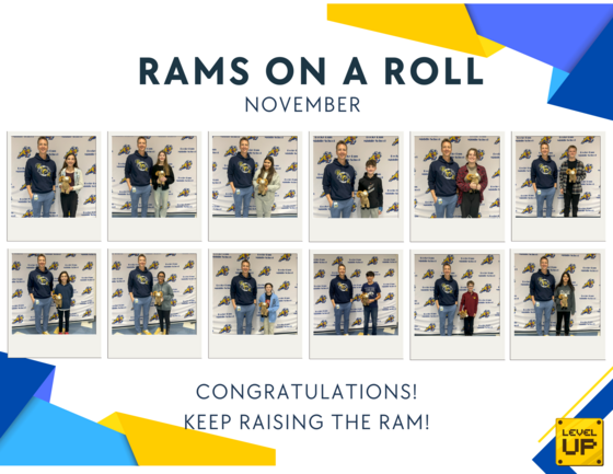 Rams on a Roll for November