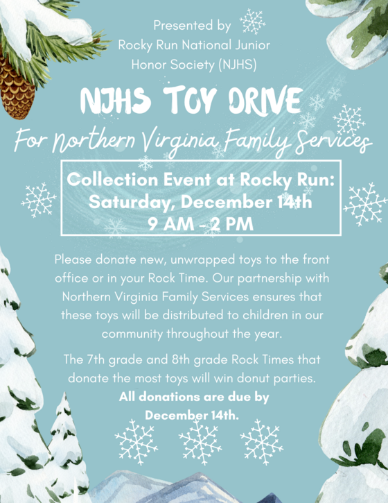 Toy Drive flyer