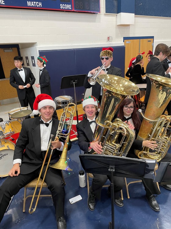 band students ready to perform at Tunes for Tots