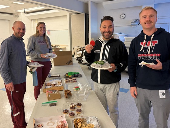 PTSO puts on a holiday luncheon for our staff