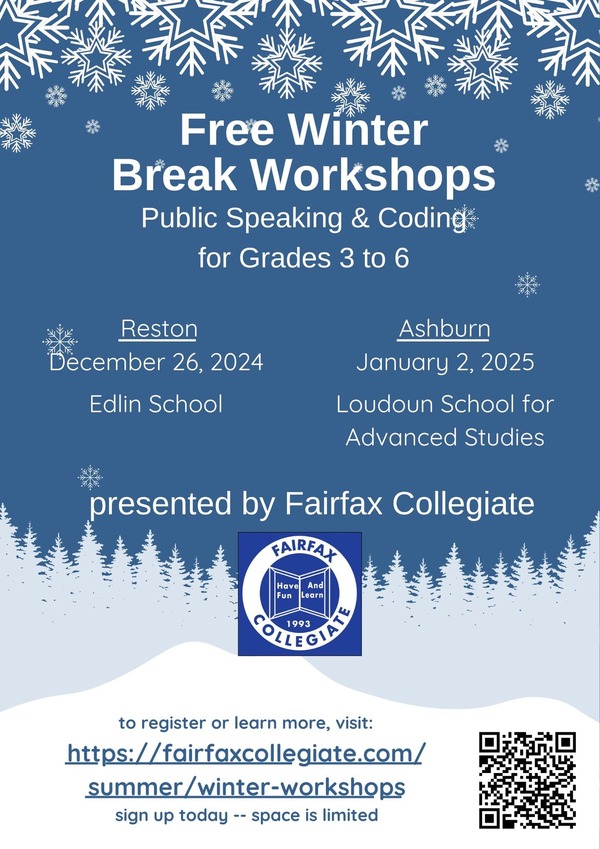 Fairfax Collegiate winter camps