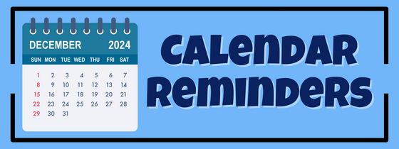 Calendar Reminder Header Image