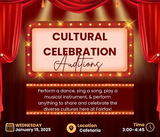 Cultural Celebration Auditions