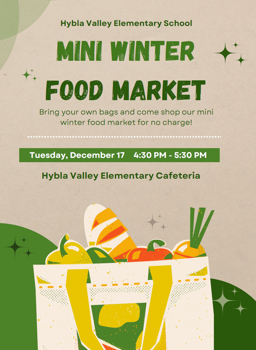 Hybla Winter Market Flyer English