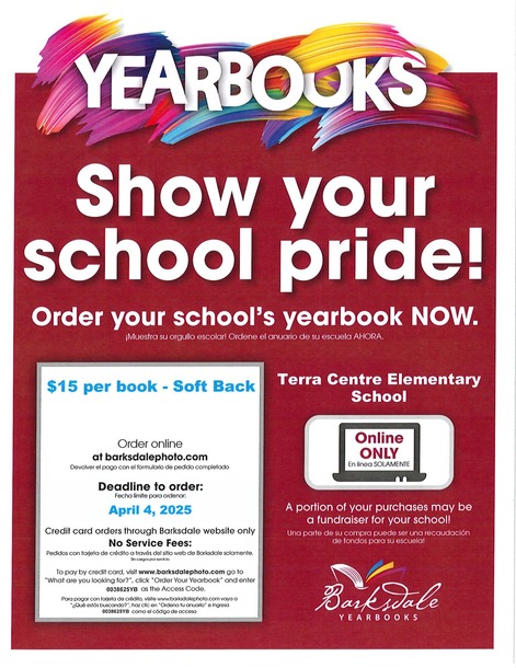 Yearbook Order form