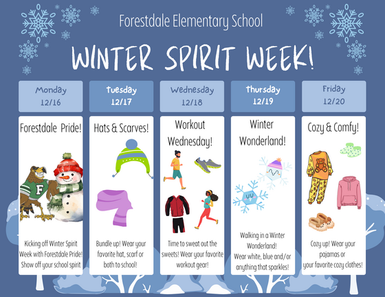 Winter Spirit Week