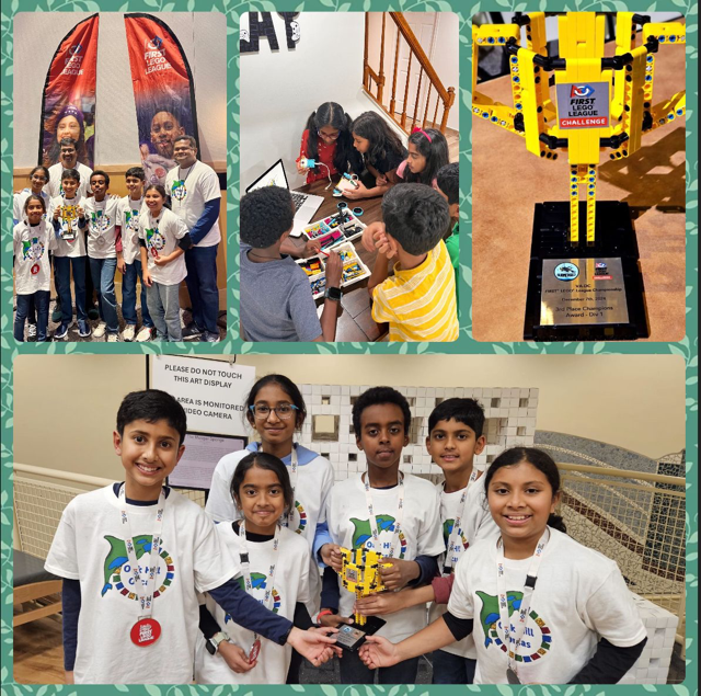 Photo of First Lego League participants