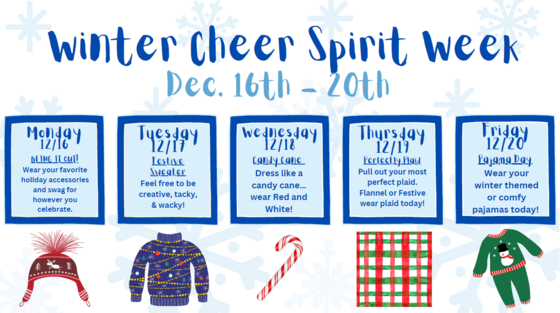 Winter Cheer Spirit Week 