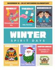 2024 Winter Spirit Week