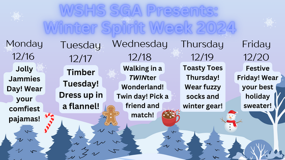 2024 Winter Spirit Week