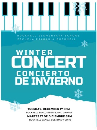 Bucknell Concert Flyer