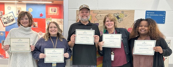 2024-2025 HMES Outstanding Employee Awards winners