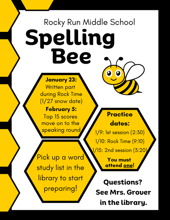 Spelling Bee Flyer