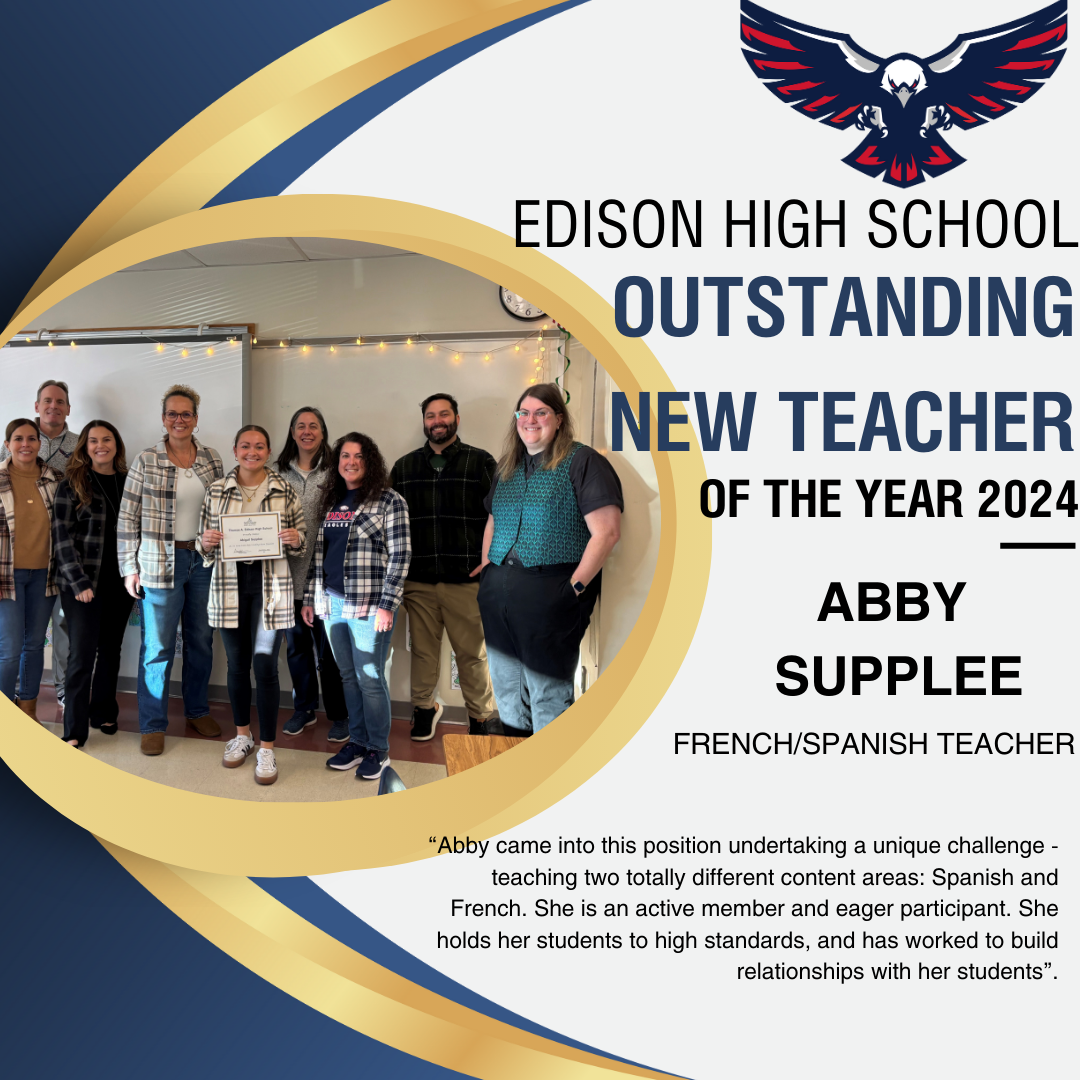 Edison High School Outstanding Employee Awards