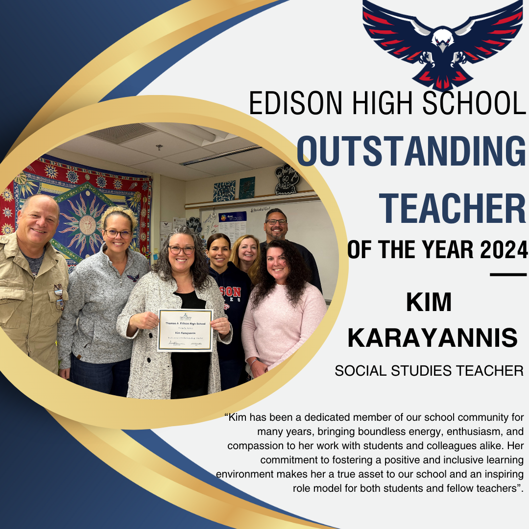 Edison High School Outstanding Employee Awards