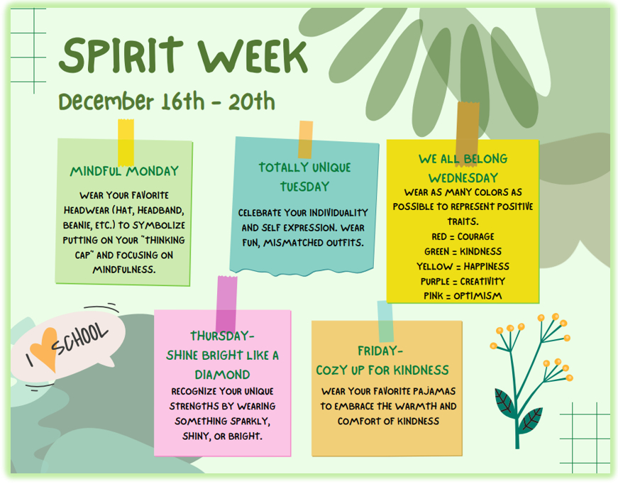 Spirit Week_December