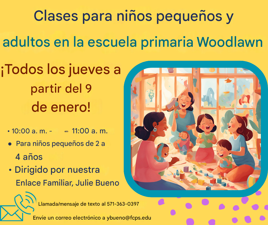 Toddler and Me Class Flyer (Spanish)