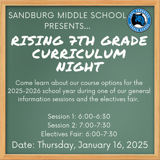 Rising 7th Grade Night (Eng)