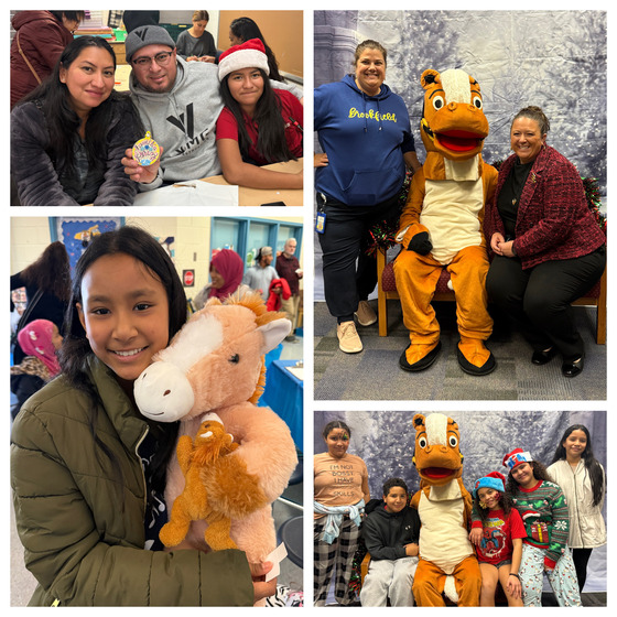 Photo Collage from the PTA Winter Carnival