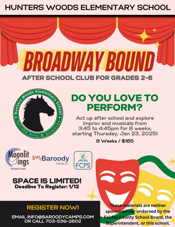 Broadway Bound flyer- with disclaimer
