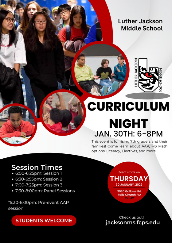 Curriculum Night Information