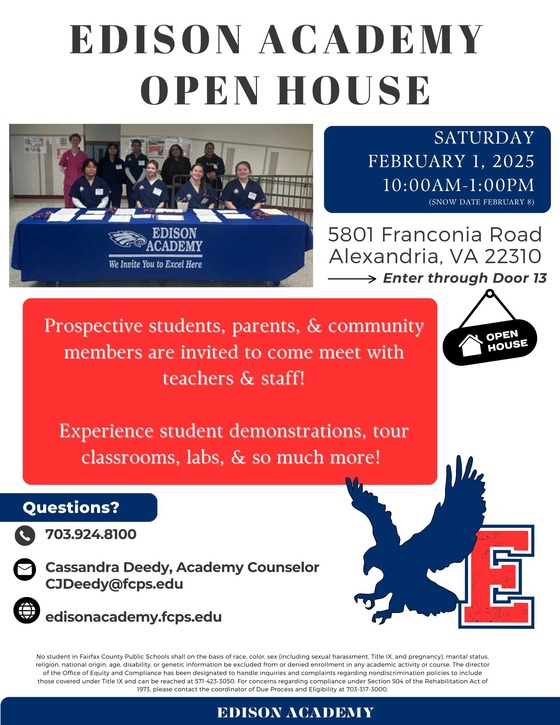 Edison Academy Open House