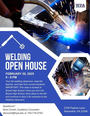 Welding Open House Feb 20, 2025