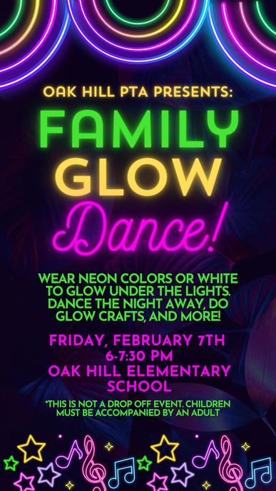 Glow Dance Flyer
