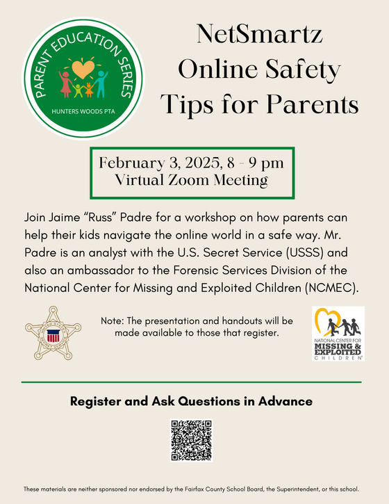 Parent education flyer