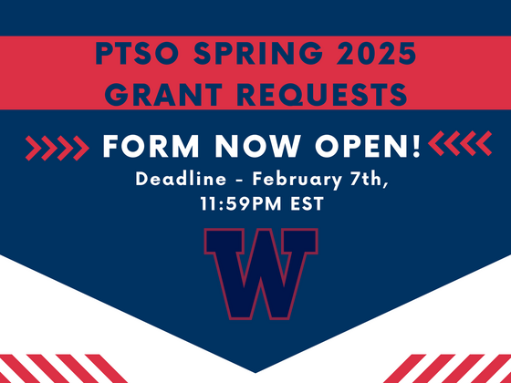 PTSO Spring 2025 Grant Request Form now open for submissions
