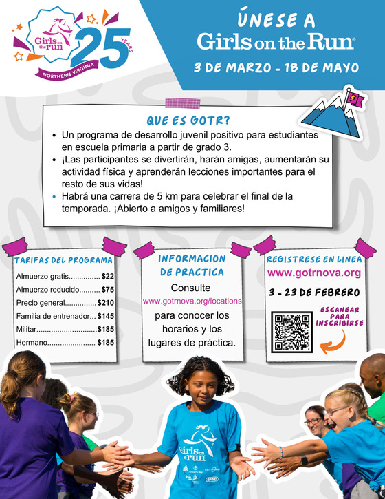 Girls on the Run Spanish