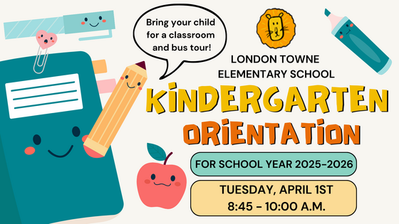 kindergarten orientation graphic english
