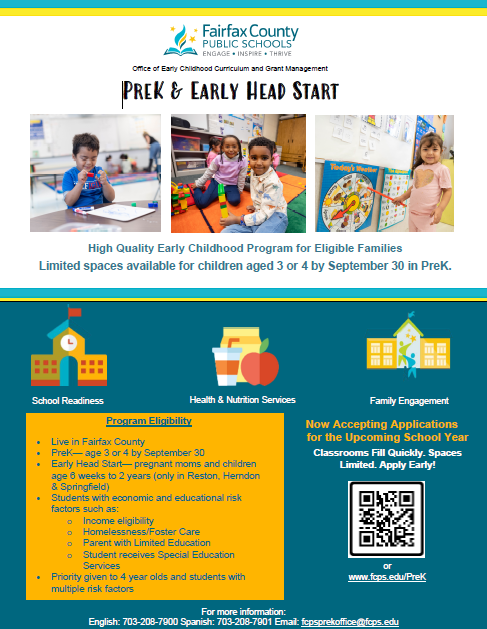 PreK flyer English
