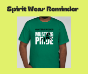 Spirit wear reminder- small graphic