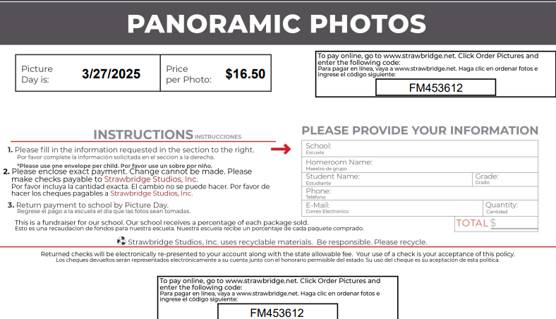 Panoramic Picture Day March 27