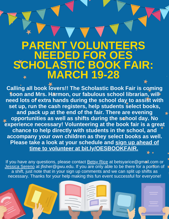 book fair volunteers