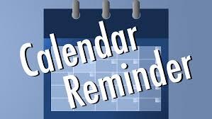 calendar reminder