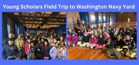 HMES Young Scholars Field Trip to Washington Navy Yard 2025