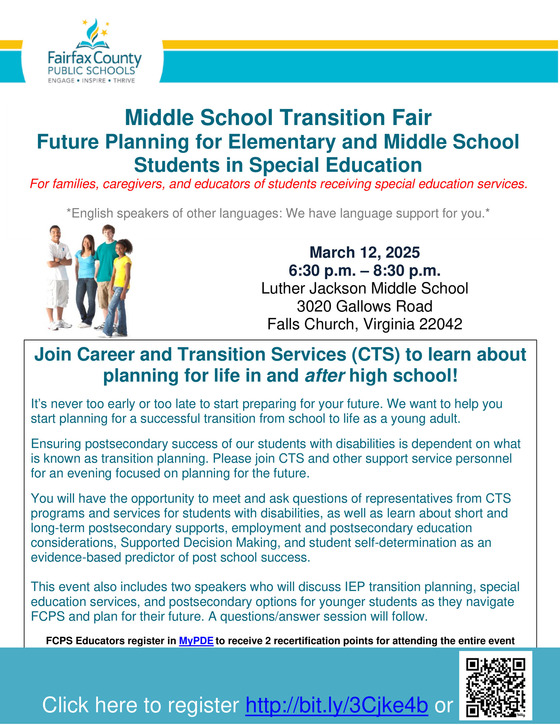 Middle School Transition