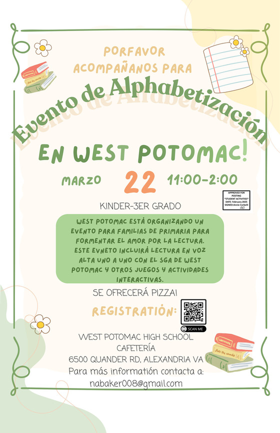 Literacy Night Spanish