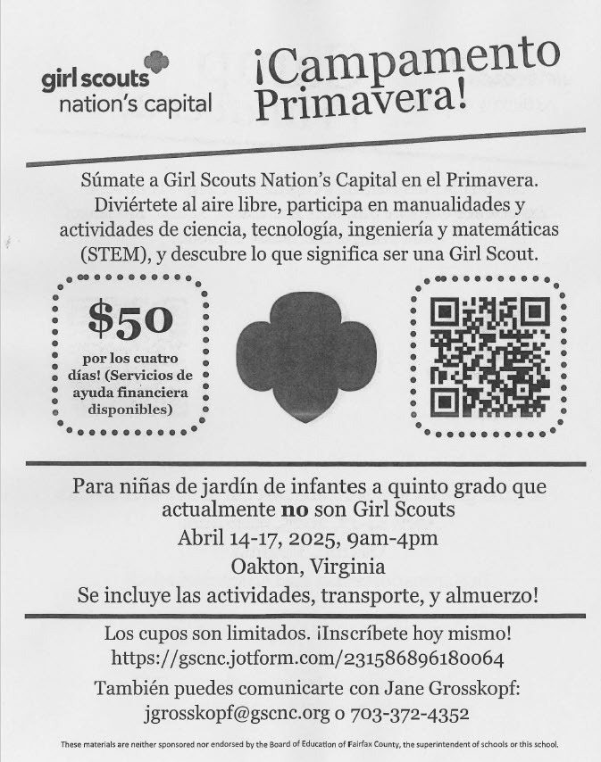 Girl Scouts- spanish