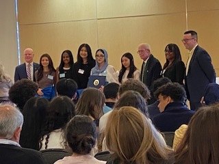 Send a Smile Receives Peace Award from FCPS School Board and Rep Gerry Connolly