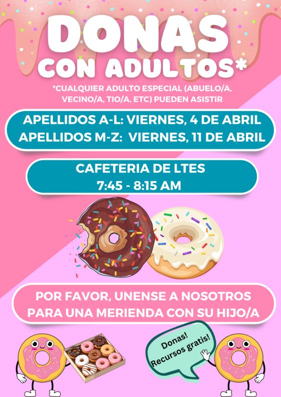 donuts with grownups spanish