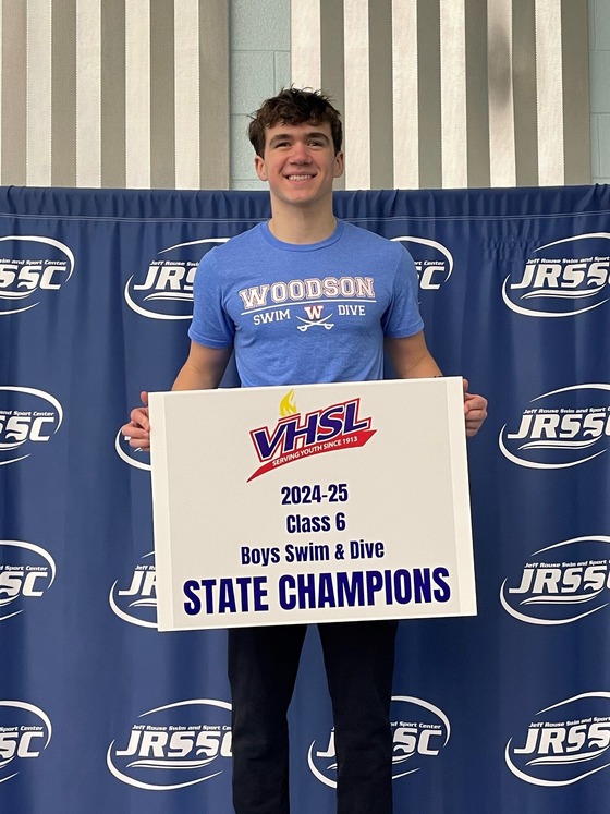 Woodson Diver wins VHSL State Dive Championship 