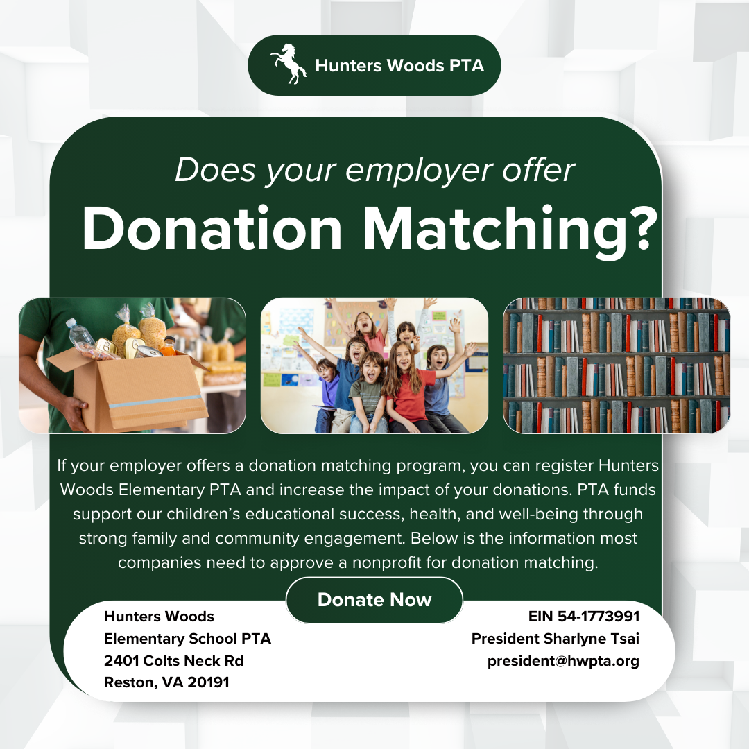 Donation matching graphic